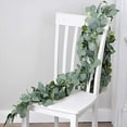 thumbnail image 3 of Coloody 6.5Ft 6Pcs Faux Greenery Eucalyptus Leaves Vine Silk for Wedding Backdrop Arch Wall Table Decor, 3 of 7