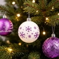 thumbnail image 5 of 24pcs Christmas Ball Ornaments Shatterproof Plastic Christmas Tree Decorations for Xmas Party Home Office Holiday Decor-Medium Size (2.36"/ 60mm), 5 of 6