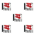 thumbnail image 3 of ZheElen Durable And Secure Front Fork Bracket Bicycle Rack – And Practical Easy red 5Set, 3 of 6
