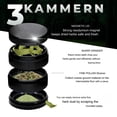 thumbnail image 4 of Aluminum Grinder, 4-Piece Herb Grinder Crusher Set for Dry Herbs, Flowers, Spices with Compartment and Scraper, 4 of 4