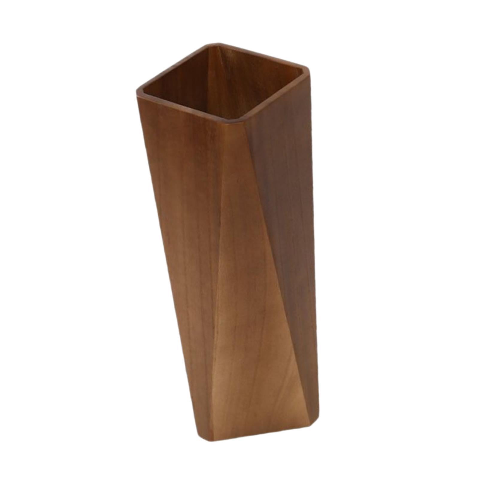 colaxi Umbrella Holder Cane Holder Creative Gift Idea Space Saving Entry Hallway Decor Umbrella Stand for Living Room Entryway Hotel Dark Brown