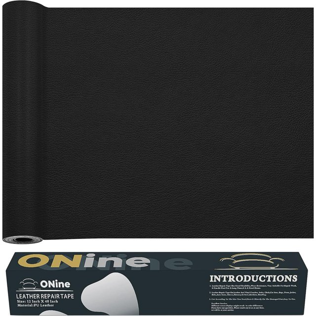 Parche de reparación de cuero, cinta de reparación de cuero, parche de reparación de cuero de 3 x 60 pulgadas para muebles, kit de reparación de vinilo, parche de cuero para sofás, muebles, asientos d