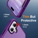 thumbnail image 5 of Casehas - Funda para iPhone 17 (6,3 pulgadas), con soporte magnético, MagSafe, color morado, 5 of 8