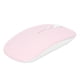 thumbnail image 3 of Ratón inalámbrico ultrafino, silencioso, portátil, para juegos, oficina, accesorios de ordenador (rosa), 3 of 14