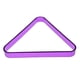 thumbnail image 4 of Mesa de billar resistente, soporte deportivo de 8 bolas, soporte triangular de plástico para billar Púrpura, 4 of 6