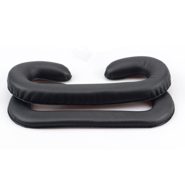 unbranded 2Ud Almohadillas Para De PU Respirable Negro Protección Y Para Máscara Facial