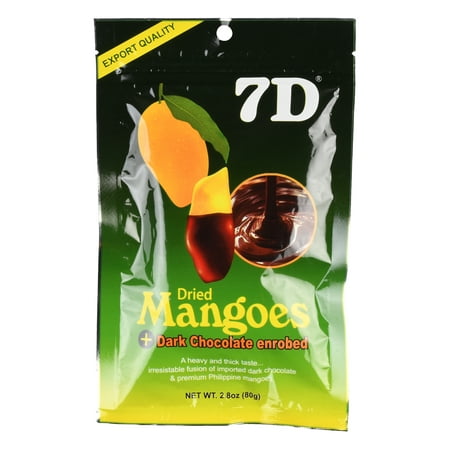 7d Mangoes With Dark Chocolate 2.8 Oz