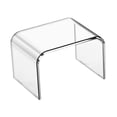 thumbnail image 3 of simhoa Acrylic Step Stool Foot Rest Non Slip Small Stool for Porch Bathroom Bedroom Transparent, 3 of 8