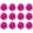 Magenta, variant on PMU Decorative Confetti Gift Bows Small 2in Rose (12/Pkg) Pkg/1
