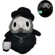 thumbnail image 2 of pulgadas Animal de dibujos animados Plague Doctor Beak juguete de peluche Halloween Doctor Schnabel accesorios de fiesta muñeco de peluche luminoso juguetes para niños regalos Sailing Electrónica, 2 of 3