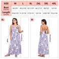 thumbnail image 5 of Women Dress Oversize Style Open-Back Design-Flower Rabbit Pattern Patterng, 5 of 5