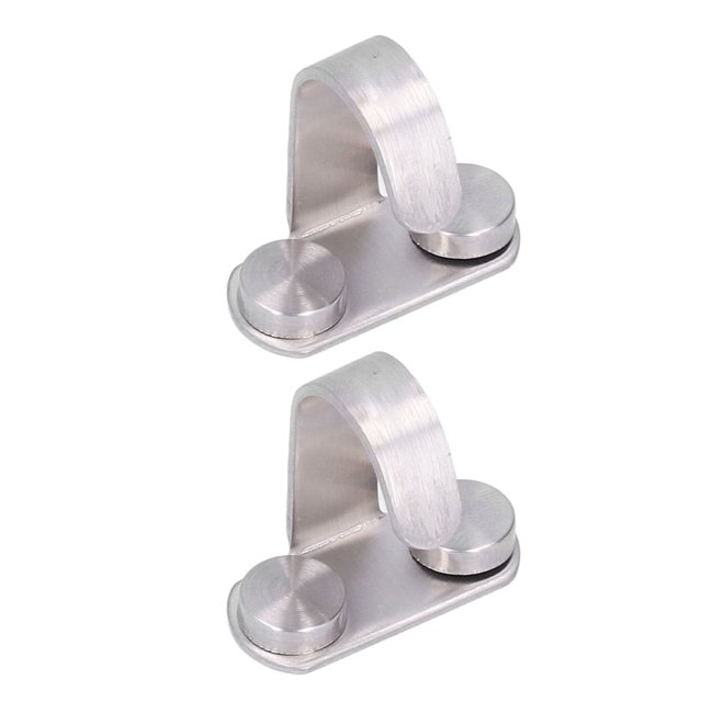 Gancho para colgar, 2 piezas de ganchos de acero inoxidable, soporte para toallas, gancho de acero inoxidable, diseño exquisito