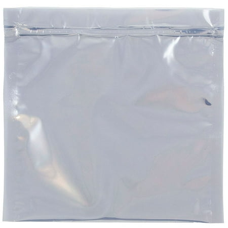 UPC: 0608729142577 | JAM 6 x 6 Foil Zip Envelopes  Clear  25/Pack