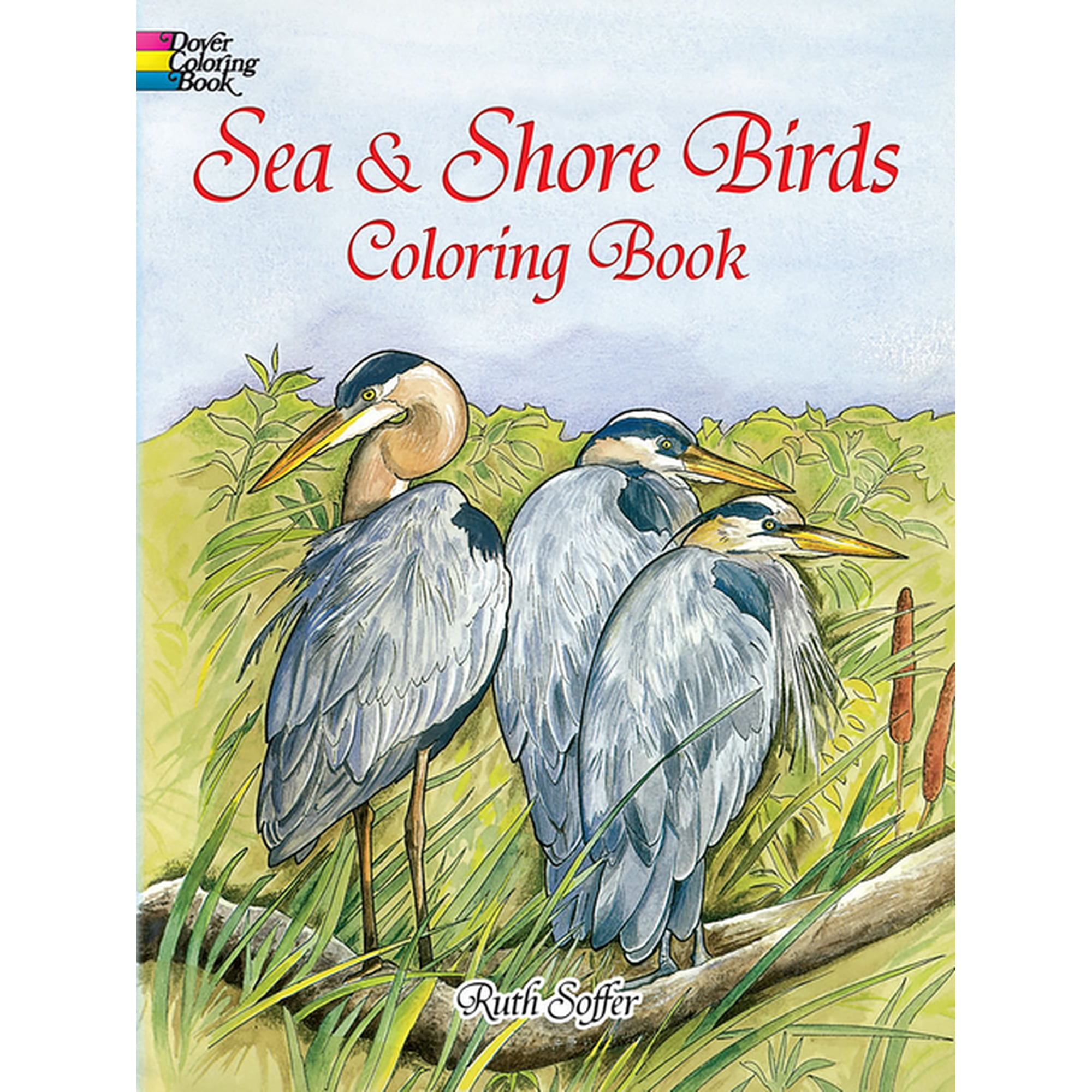 Dover Animal Coloring Books Sea and Shore Birds Coloring Book, (Paperback)