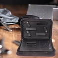 thumbnail image 2 of Diamond Quilted Pattern Hair Scissors Bag Barber Pouch Cases Salon Tools Holster, 2 of 7