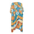thumbnail image 2 of HELLHERO High Quality Fabrics Bathing Suit Cover Up for Beach Lightweight Quick Dry Multi-Floral, 2 of 6