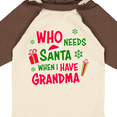 thumbnail image 4 of Inktastic Who Needs Santa when I Have Grandma Boys or Girls Long Sleeve Baby Bodysuit, 4 of 5