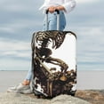 thumbnail image 7 of Vsdgher Skeleton Dance with Mushrooms Luggage Cover Suitcase Cover Protector Anti-scratch Suitcase cover Fits 18-32 Inch Luggage(No luggage included)-Small, 7 of 7