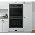 thumbnail image 3 of Frigidaire FCWD3027AB 30 inch Black Built-In Double Electric Convection Wall Oven, 3 of 6