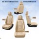 thumbnail image 5 of Fundas de Asiento Coverado SCU21 D8883 Piel de Napa Impermeable Juego Completo 5 Asientos Universal, 5 of 5