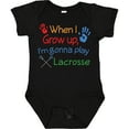 thumbnail image 3 of Inktastic Lacrosse Baby Boys or Girls Baby Bodysuit, 3 of 5