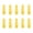 Yellow, variant on HONCLL 10Pcs Quick Piercing Connector Crimp Wiring Terminal Electrical Cable Connector Low Voltages Wire Connector Enduring
