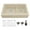 Bisque, variant on Karran Usa QAR-760-WH-PK1 Quartz Qar 34" Farmhouse Double Basin Quartz Composite Kitchen