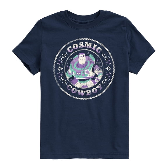 Toy Story 5 - Cosmic Cowboy - Youth Boys Short Sleeve Graphic T-Shirt