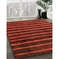 thumbnail image 2 of Ahgly Company Indoor Rectangle Abstract Red Abstract Area Rugs, 8' x 10', 2 of 6