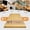 5FT, variant on Butcher Block Counter Top, Solid Wood Unfinished Table Top for for DIY Washer Dryer, Island, Kitchen, Durable and Sturdy Birch Countertop, 1.5" Thickness, 25" W x 36" L