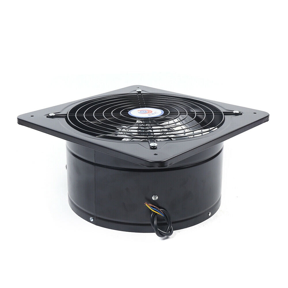 Mkyiongou 12" Industrial Ventilation Extractor Air Blower Exhaust Wall-Mount Kitchen Fan