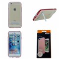thumbnail image 3 of TopSave Pare-Chocs en Caoutchouc Clair TPU+cadre Dur pour Iphone 7/8 Plus avec Support, Rouge, 3 of 3