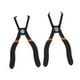 thumbnail image 3 of Juego de 2 Alicates para Quitar Pasadores de Empuje Strade Fareast Limited Acero Alto Contenido de Carbono Negro, 3 of 8