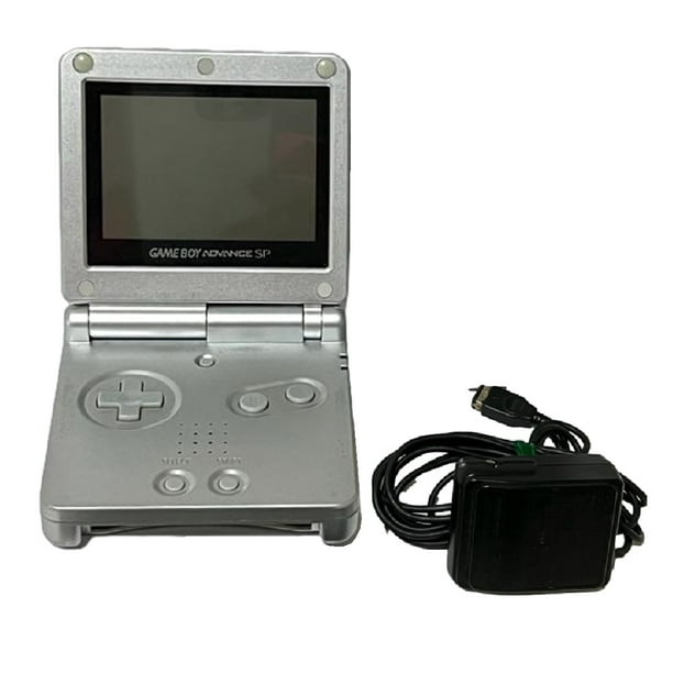 GameBoy Advance SP Silver Platinum with Charger - Tested %100 Authentic,  Works Well 