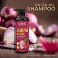 thumbnail image 3 of CD COSMO DESIGNS Thick & Strong Onion Oil Shampoo 1000ml, 33.8 fl.oz, For Men and Women, Shampoos, Paraben Free, Sulfate Free, Hair Care, Health and Beauty, For Daily Use, 3 of 3