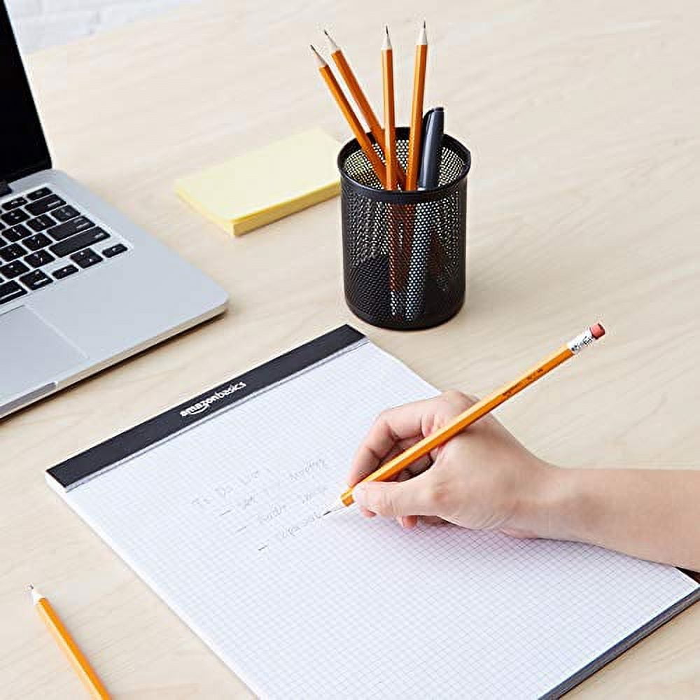 Basics Pre-sharpened Wood Cased #2 HB Pencils, 150 Pack