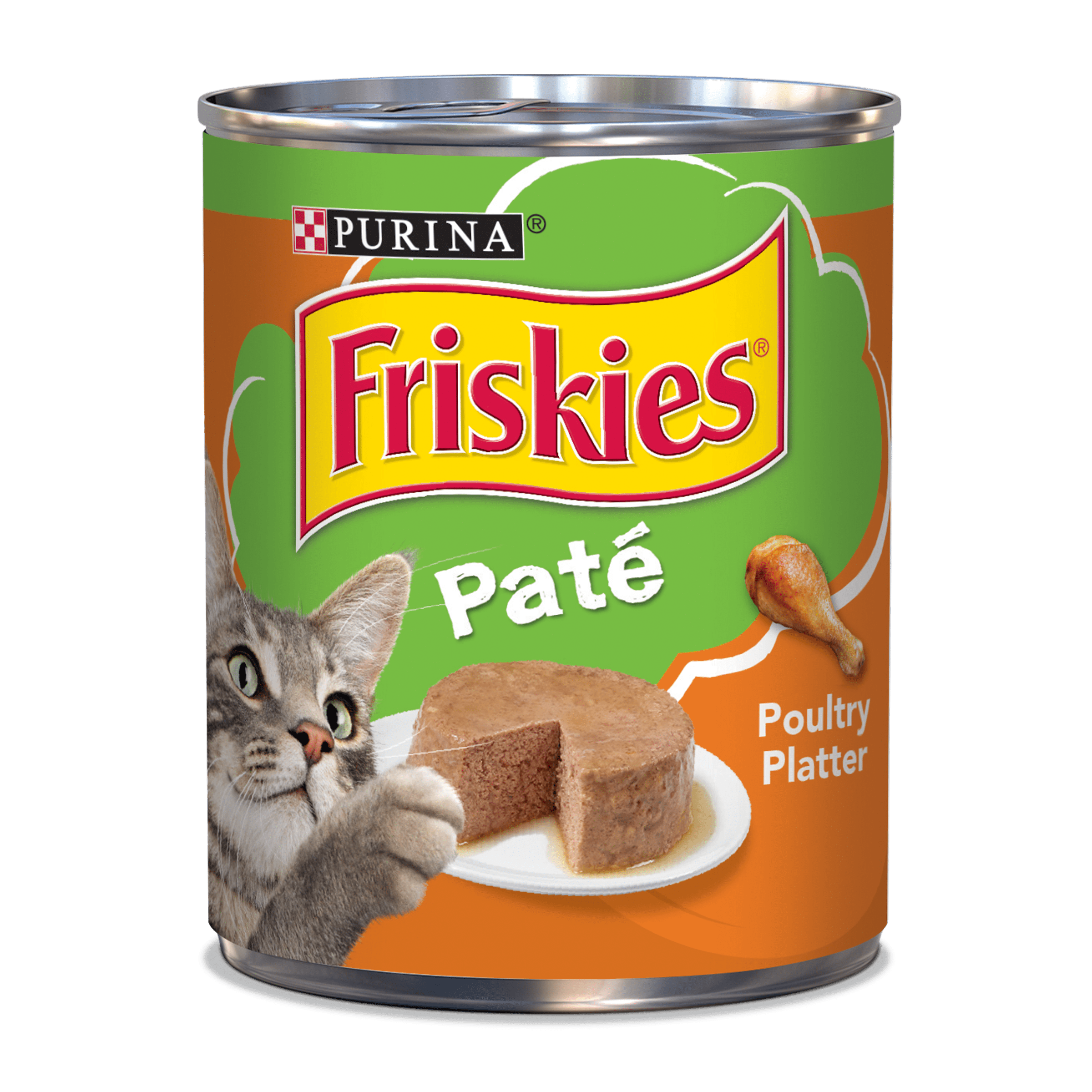 Friskies Pate Wet Cat Food, Poultry 