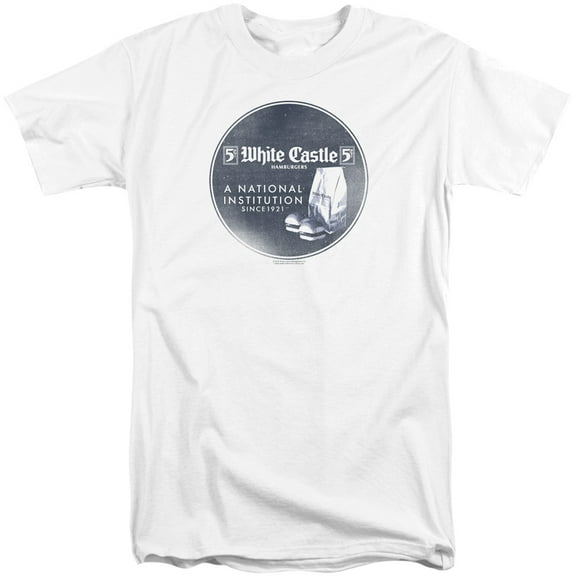 White Castle National Institution S/S Adult Tall White