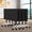 Black 55.1in, variant on Folding Conference Room Table with Wheels, Flip Top Training Tables for 6-20 People, Wooden Heavy Duty Meeting Desk for Office