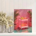 thumbnail image 2 of Cocktails Dreams Neon Sign Print, Pink Cocktail Art, Bar Cart & Dorm Apartment Wall Decor, 2 of 8