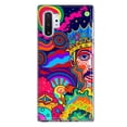 thumbnail image 1 of MUNDAZE Samsung Galaxy Note 10 Shockproof Clear Hybrid Protective Phone Case Neon Psychedelic Indie Hippie Indie King Cover, 1 of 5