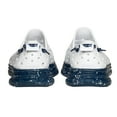 thumbnail image 4 of Unisex Kane Footwear White Penn State Nittany Lions Speckle Recovery Shoes, 4 of 7