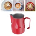 thumbnail image 4 of Milk Pitcher Cup, Food Grade Coffee Steaming Pitcher One Piece Molding  For Coffee Shop, 4 of 8