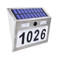thumbnail image 1 of Lámpara De Pared Solar Del Sensor De Movimiento De La Luz 200Lm Del Número De La Puerta Para La Yarda Del Jardín De La Puerta Methold HA020903-00, 1 of 6