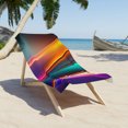 thumbnail image 3 of Beach Towel Bright Wave Neon 5, 3 of 3