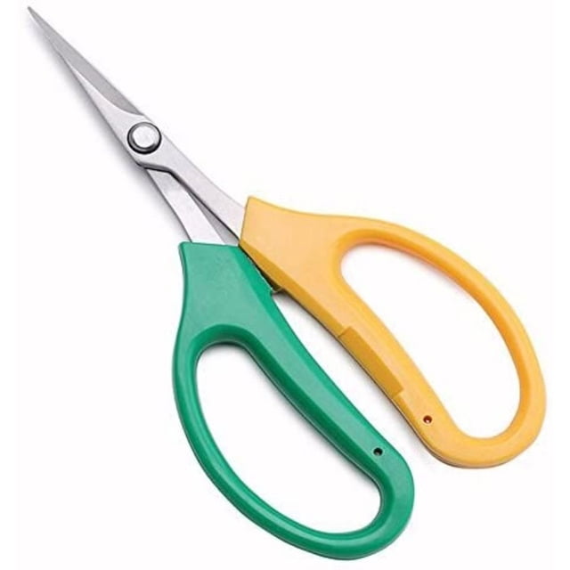 Tijeras para bonsái Rawiri, tijeras para uvas, suministros de jardín con mango de PP para jardines, tijeras de podar para árboles frutales bonsái