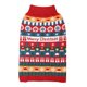 thumbnail image 3 of Suéteres navideños para cachorros, ropa de punto para mascotas, prendas de punto cálidas para el invierno, ropa para mascotas para perros pequeños, lindos disfraces cálidos para cachorros y gatos, 3 of 5