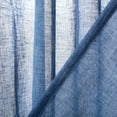 thumbnail image 3 of SAFAVIEH Shani Grommet Curtain Window Panel, 52" x 96", Blue, 3 of 4