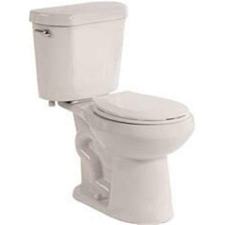 Select High Efficiency All-In-One Round Front Comfort Height Toilet With Plastic Seat  1.28