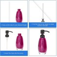 thumbnail image 5 of 3 Distribuidores de bomba de reemplazo. Loción de jabón boquilla líquida Mason tarro boquilla tarro tubo de extensión Feliz Sencillez, 5 of 5